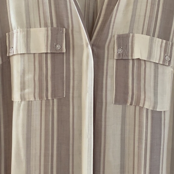 Jones New York Crossover Back Tunic Stonestripe - Picture 4 of 11